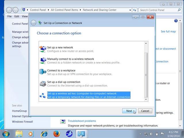 How to broadcast Wifi on laptop directly without software Picture 3