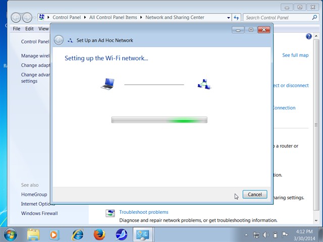 How to broadcast Wifi on laptop directly without software Picture 6