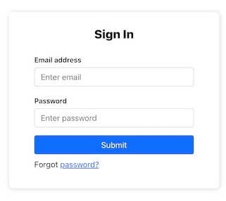 Picture 2 of How to build a login screen with React and Bootstrap