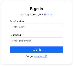 Picture 3 of How to build a login screen with React and Bootstrap