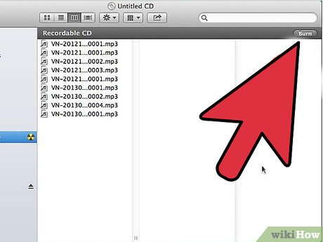 How to Burn a CD on Mac OS X Picture 11