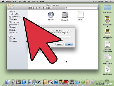 How to Burn a CD on Mac OS X Picture 8