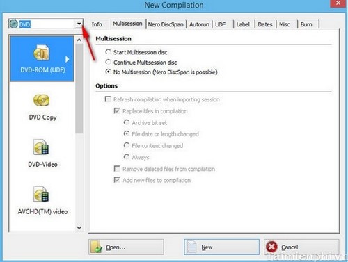 How to burn discs with Nero Burning Rom on computers and laptops Picture 2