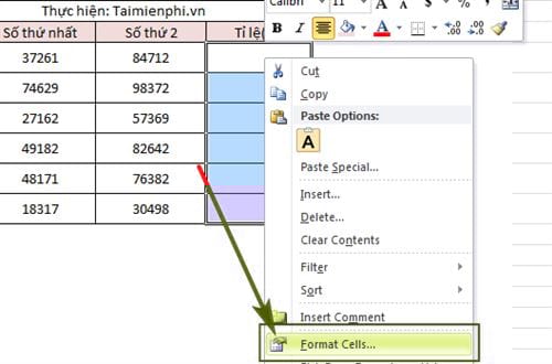 How to calculate percentage, format percentage in Excel Picture 6