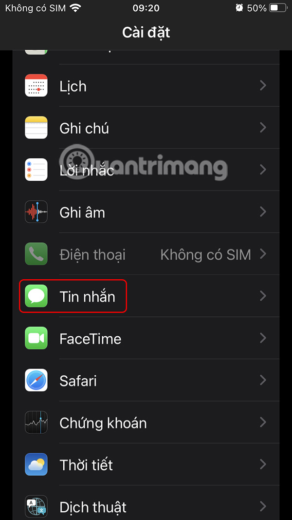 How to cancel iMessage on iPhone, iPad and computer Picture 1
