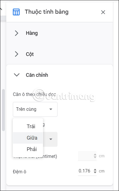 images 3 of How to center a table in Google Docs