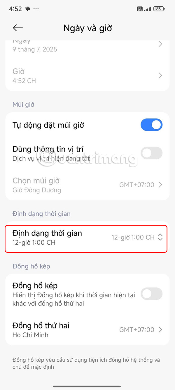 How to change 24 hour format to 12 hour format for WhatsApp Picture 6