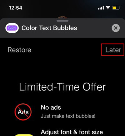How to change iMessage bubble color in iPhone Picture 15