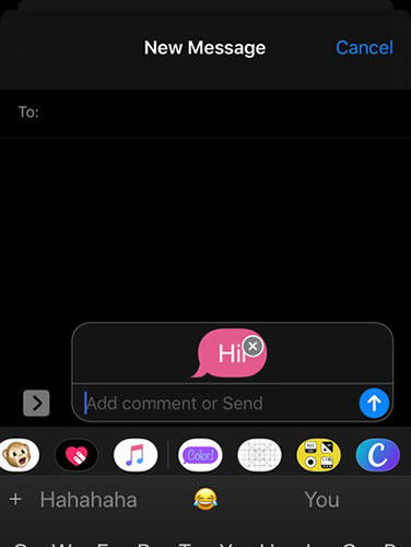 How to change iMessage bubble color in iPhone Picture 16