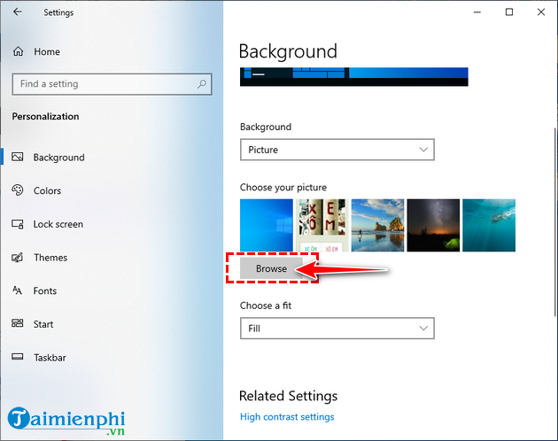 How to change computer wallpaper on Windows 11, 10, 8.1, 7 quickly Picture 5