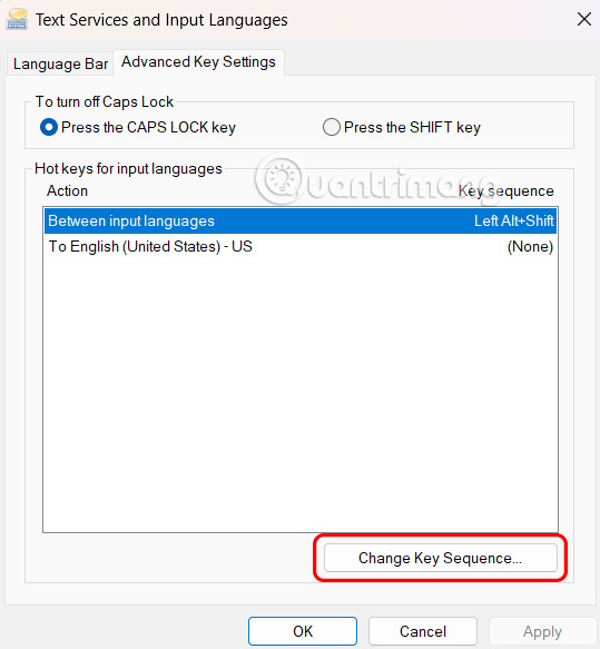 How to change default language shortcuts Windows 11 Picture 5