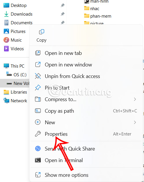 How to change the default location of the Windows 11 Documents folder Picture 2