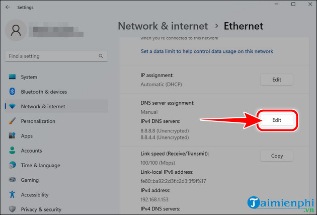 How to change DNS on Windows 11/10/8/7 and macOS to surf the web and speed up the network Picture 4