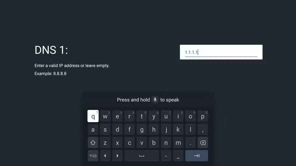 How to Change DNS Settings on Smart TV Picture 2