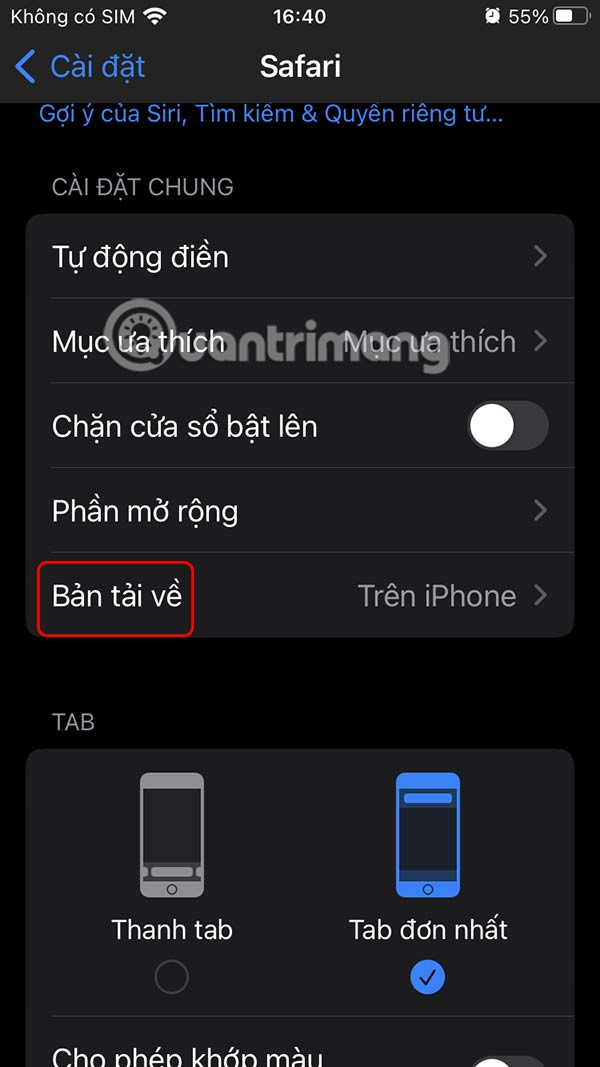 How to change download location on Safari iPhone Picture 2
