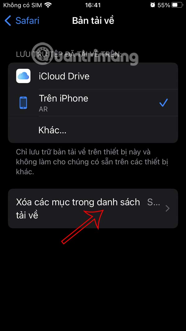 How to change download location on Safari iPhone Picture 7