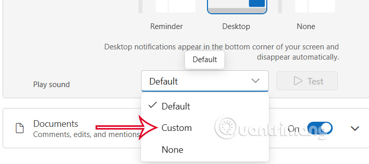 How to change event reminder sound in Outlook Picture 4