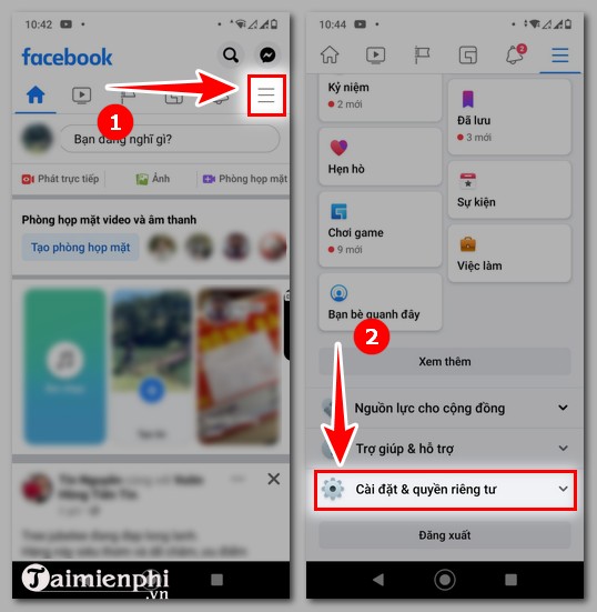 Picture 6 of How to change Facebook background to black on computer and phone.