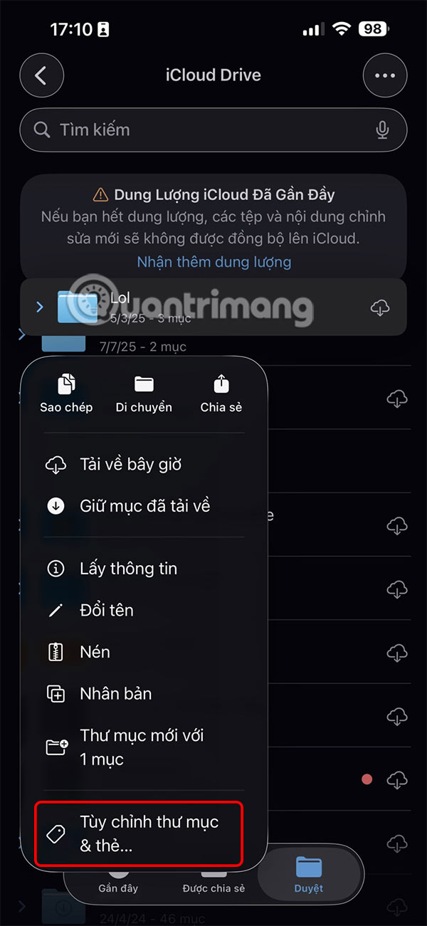 How to Change Folder Color in iPhone Files App Picture 3