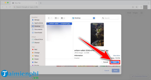 How to change Google Chrome wallpaper on computer extremely simple Picture 7