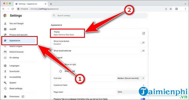 How to change Google Chrome wallpaper on computer extremely simple Picture 9