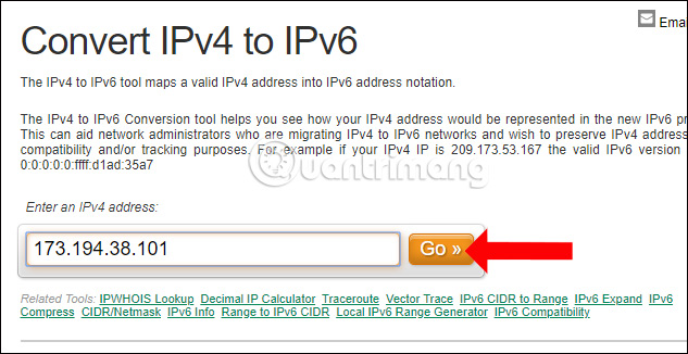 Picture 6 of How to convert IPv4 addresses to IPv6 - IPv4 addresses are replaced with IPv6 addresses.