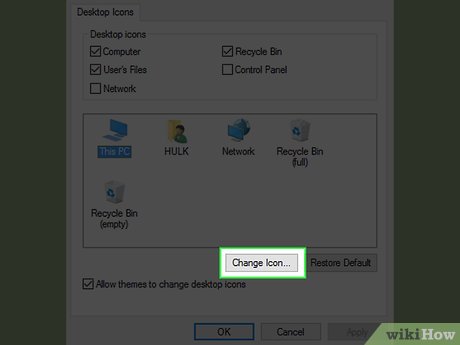 How to Change or Create Desktop Icons on Windows Picture 7