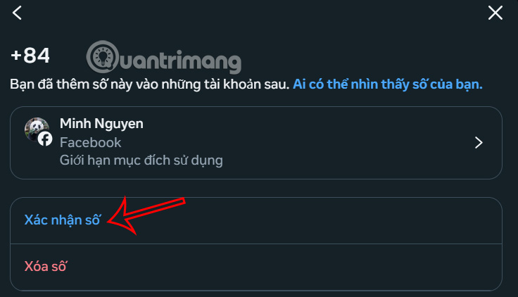 How to change phone number on Facebook computer, phone Picture 16