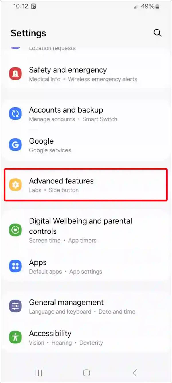 How to change Samsung screenshot format Picture 1