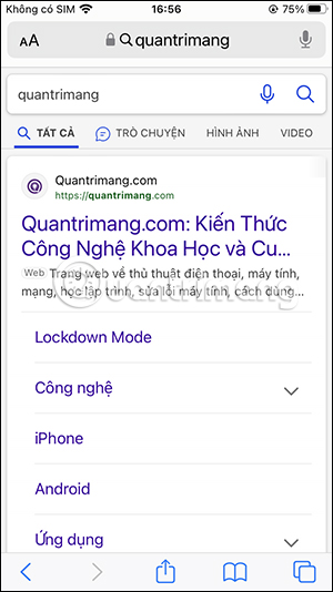 How to change search engine on Safari Picture 5