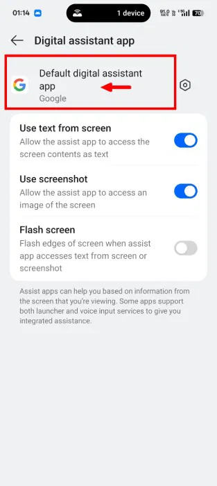 How to Change the Default Digital Assistant on Android Picture 4
