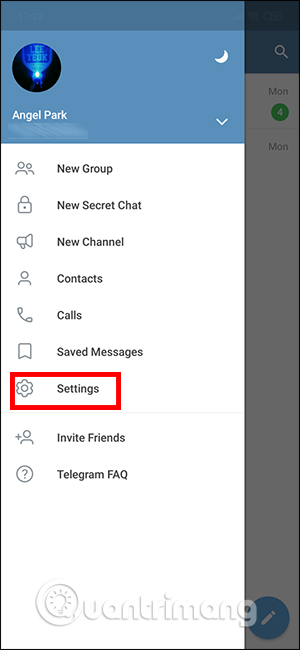 How to change Telegram wallpaper, change Telegram message font size Picture 15