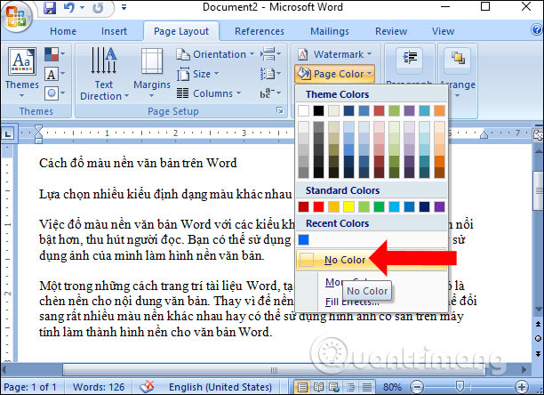 images 16 of How to change the background color of text in Word - Many different background styles