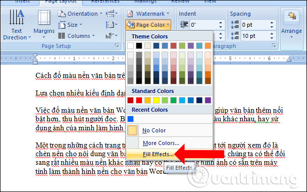 images 6 of How to change the background color of text in Word - Many different background styles