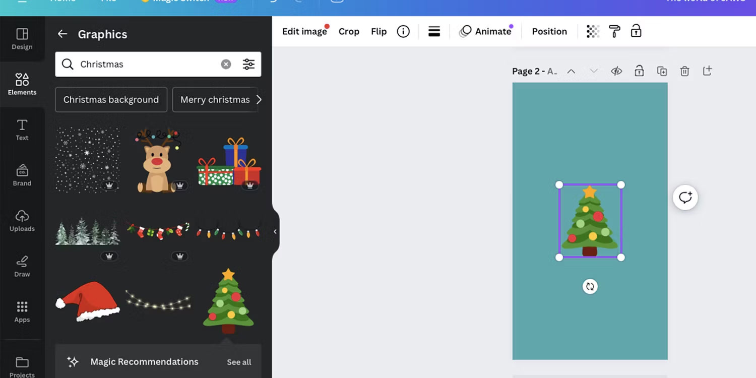 Picture 3 of How to change the color of an element in Canva