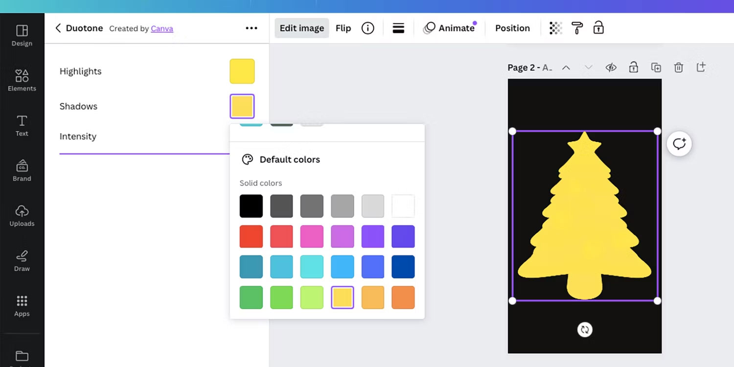 Picture 8 of How to change the color of an element in Canva