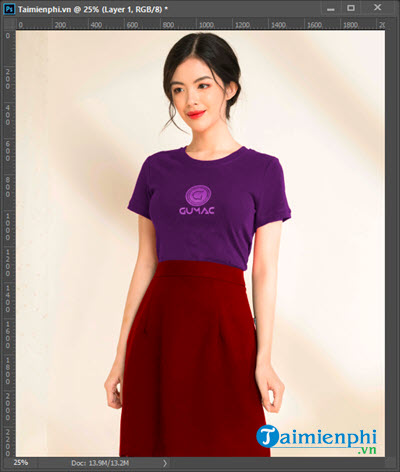 Picture 13 of How to change the color of shirts and pants using Photoshop