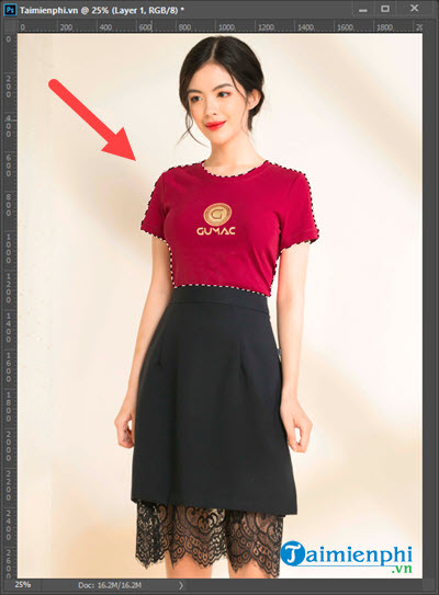 Picture 4 of How to change the color of shirts and pants using Photoshop