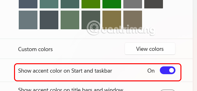How to change the color of the Windows 11 Taskbar Picture 5