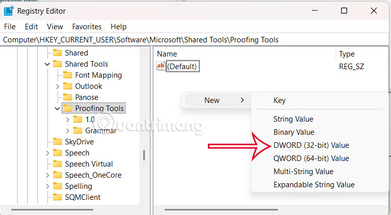 How to change the underline color of Word spell check Picture 2