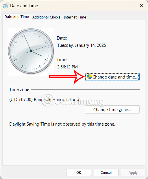 Picture 7 of How to change the date and time format on Windows, change the slash to a dot.