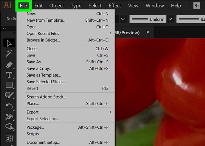 Picture 2 of How to change the default background color in Illustrator