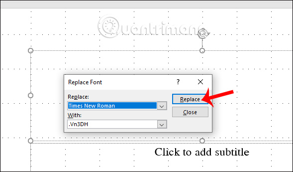 How to change the default font in PowerPoint - Choose the font you want Picture 8