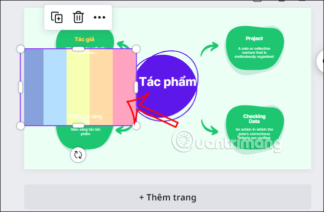 Picture 3 of Changing the design colors in Canva is very simple.