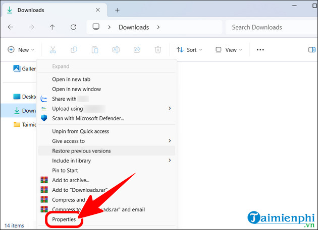Picture 4 of How to move the Downloads folder to a different drive on Windows 10/11