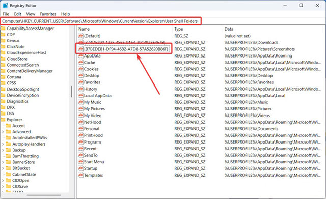 How to change the default screenshot saving folder on Windows 10 and 11 Picture 6