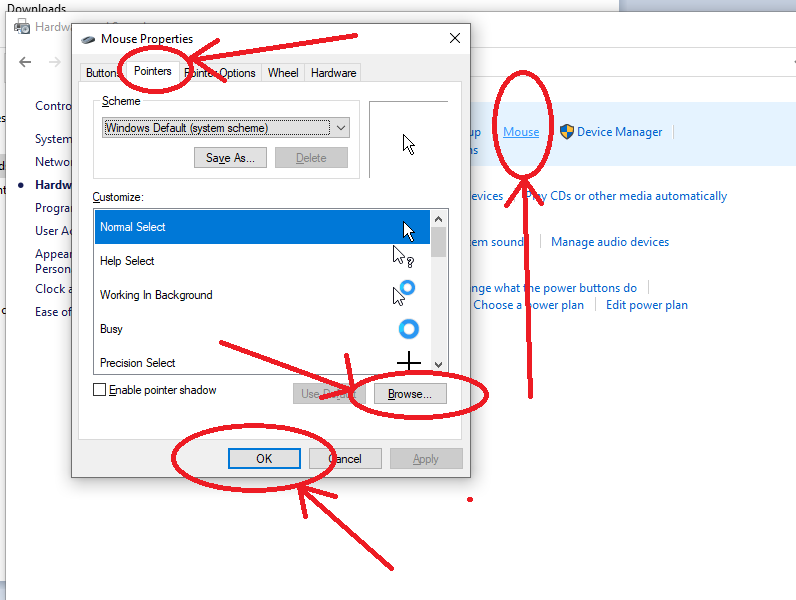 How to change the mouse pointer on Windows computer to celebrate the 30/4 - 1/5 holiday Picture 3