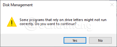 How to change the name (letter) of a Windows hard drive Picture 7