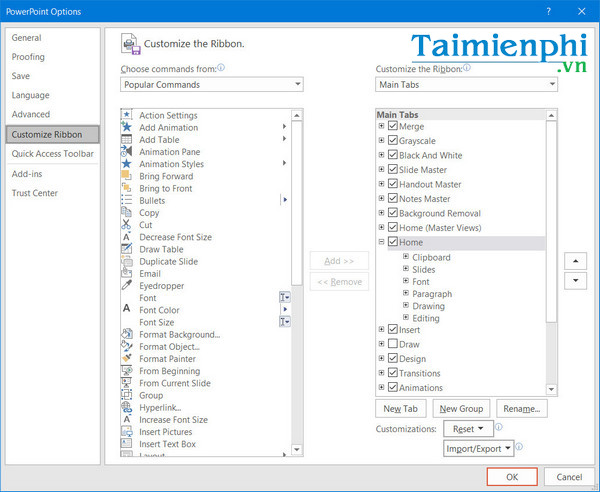Picture 16 of How to change the Office 2016 interface to make it look better.