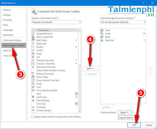 Picture 5 of How to change the Office 2016 interface to make it look better.